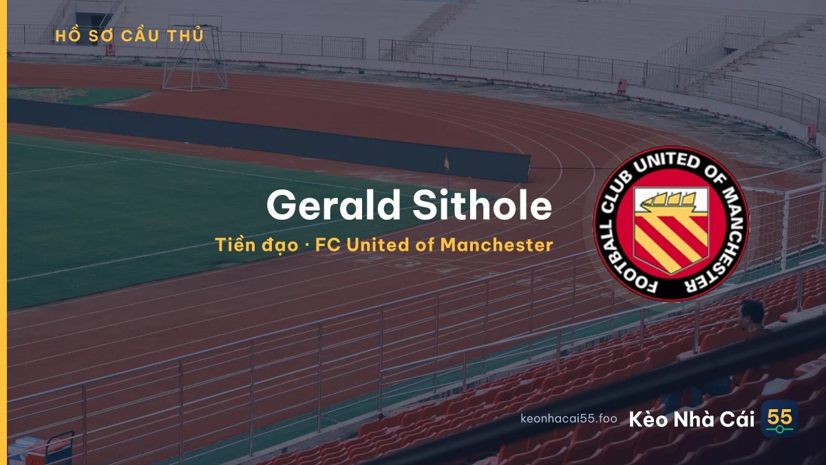 Gerald Sithole — FC United of Manchester