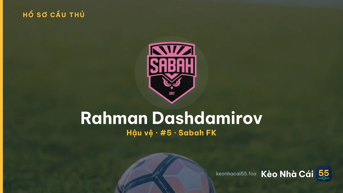 Rahman Dashdamirov — Sabah FK