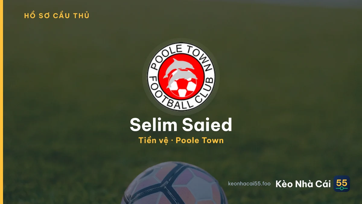 Selim Saied — Poole Town