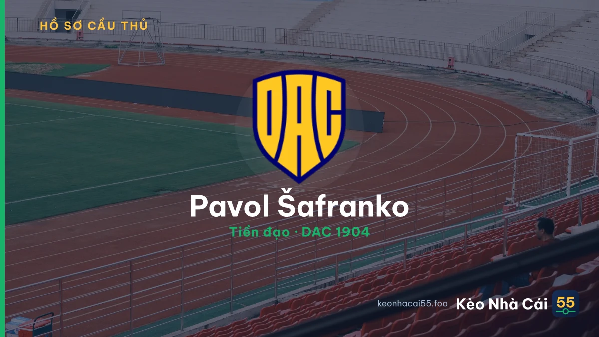 Pavol Šafranko — DAC 1904