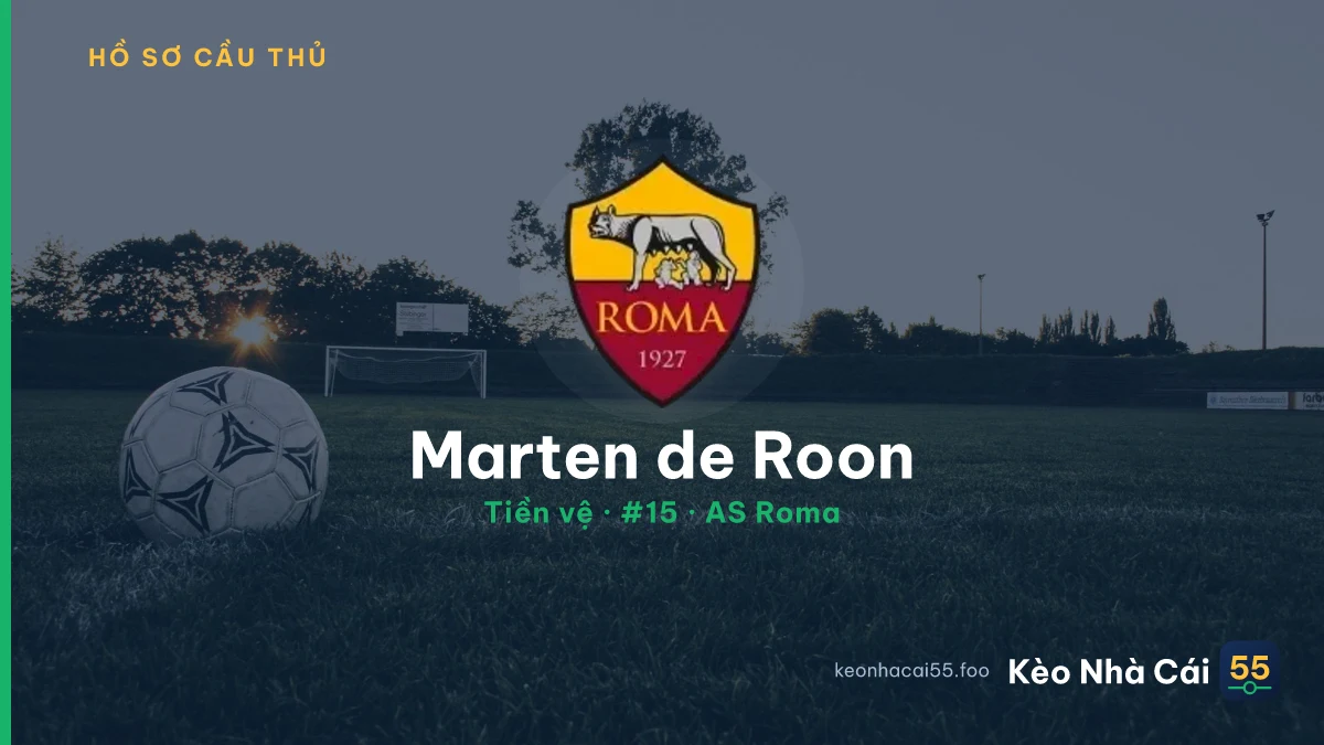 Marten de Roon — AS Roma