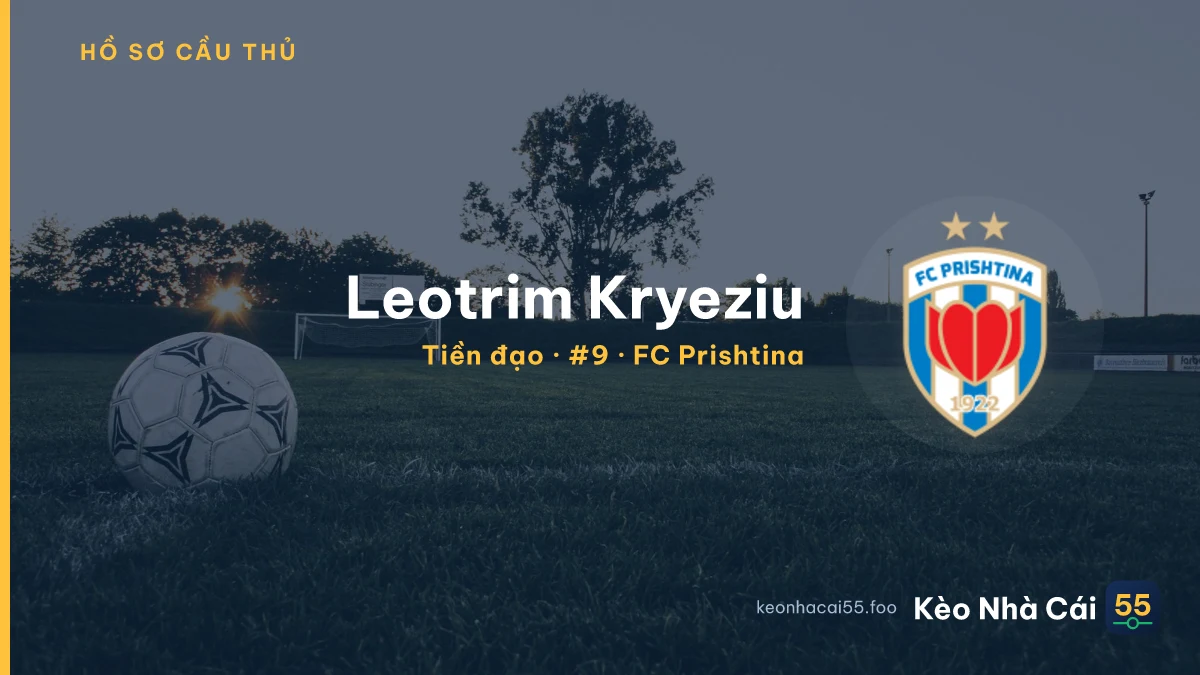 Leotrim Kryeziu — FC Prishtina