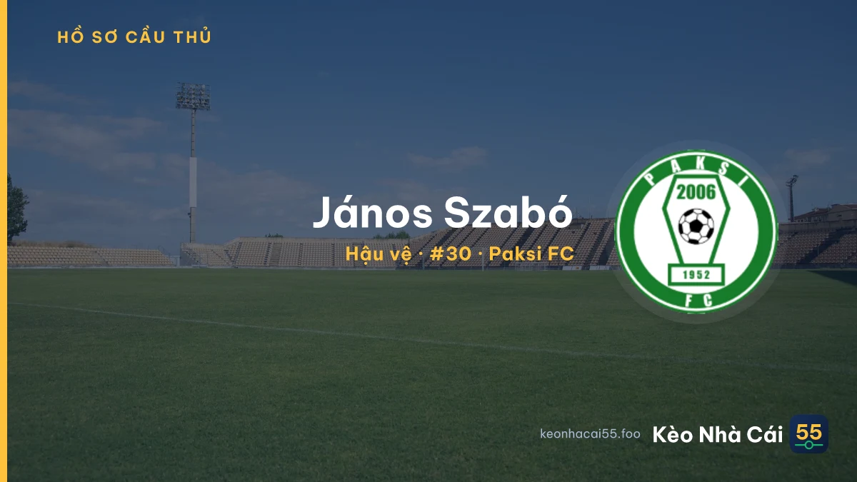 János Szabó — Paksi FC