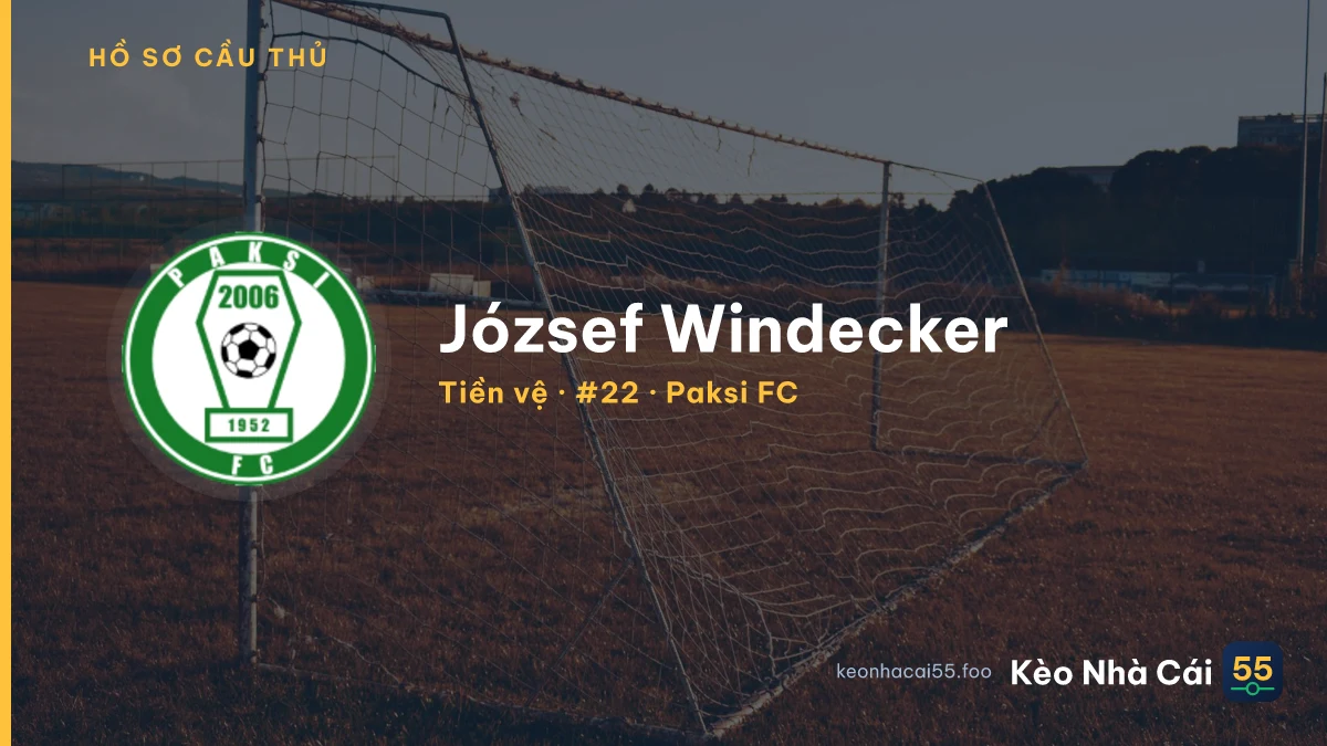 József Windecker — Paksi FC