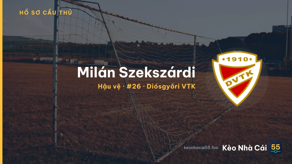 Milán Szekszárdi — Diósgyőri VTK