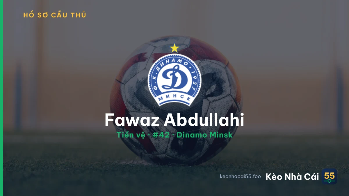 Fawaz Abdullahi — Dinamo Minsk