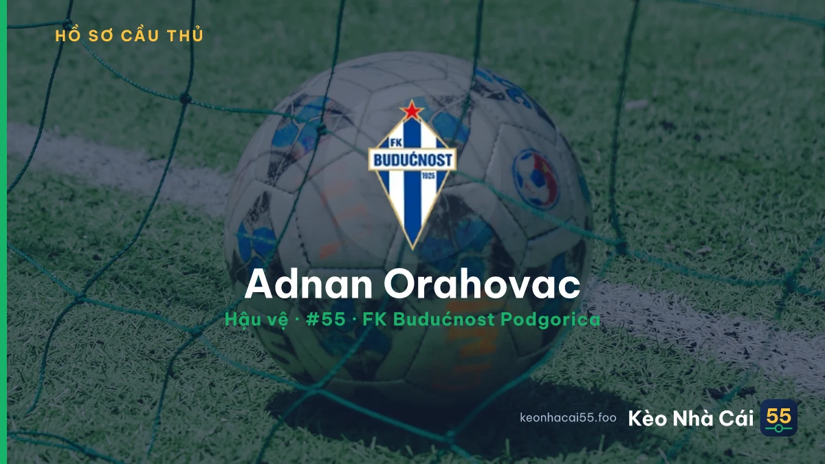 Adnan Orahovac — FK Budućnost Podgorica
