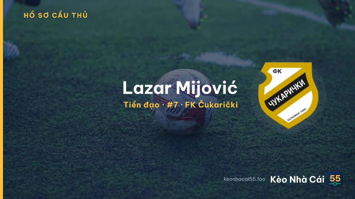 Lazar Mijović — FK Čukarički