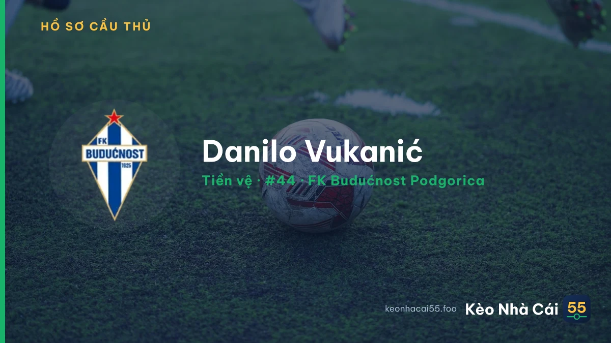 Danilo Vukanić — FK Budućnost Podgorica