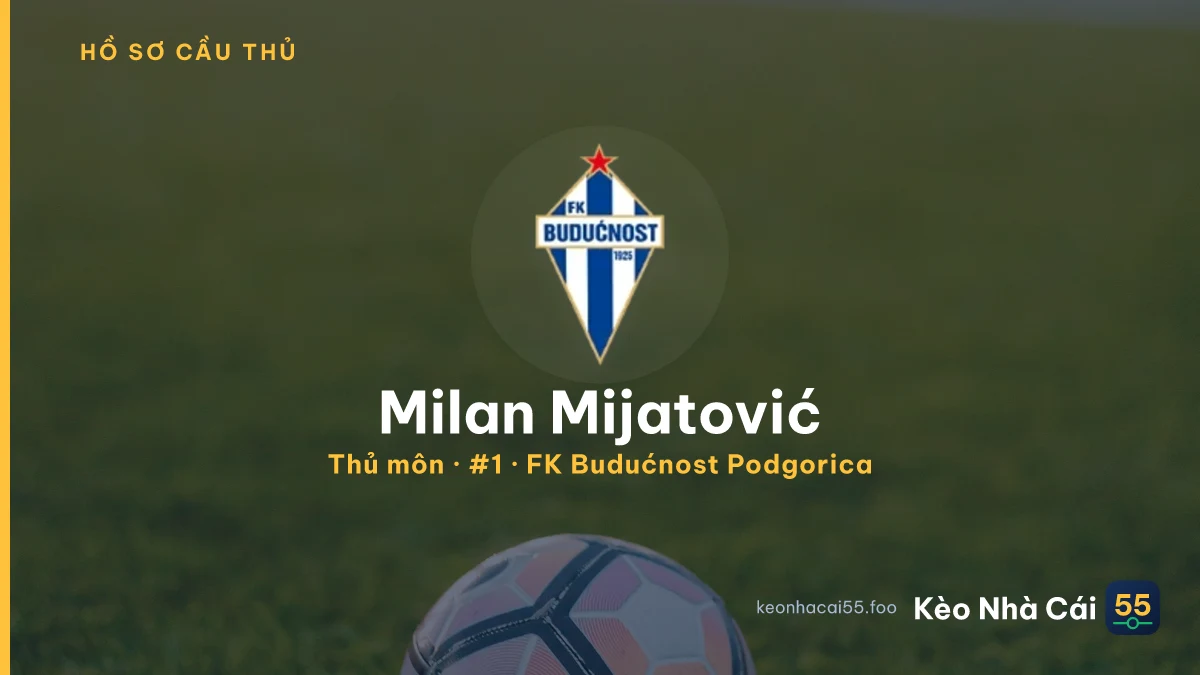 Milan Mijatović — FK Budućnost Podgorica