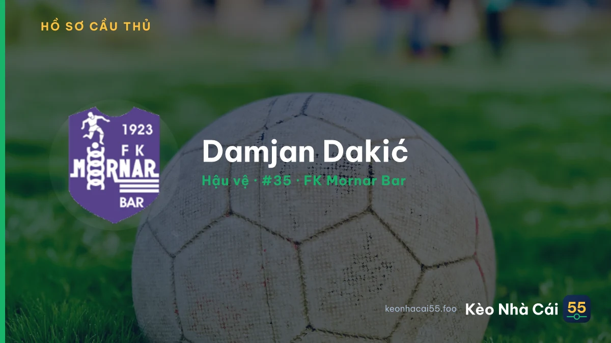 Damjan Dakić — FK Mornar Bar