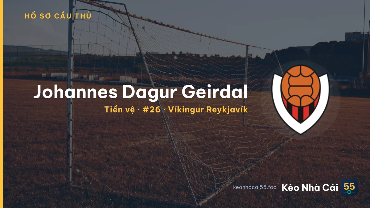 Johannes Dagur Geirdal — Víkingur Reykjavík