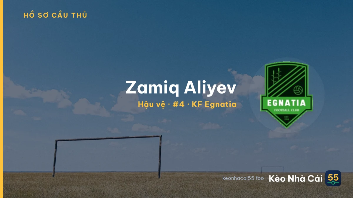 Zamiq Aliyev — KF Egnatia