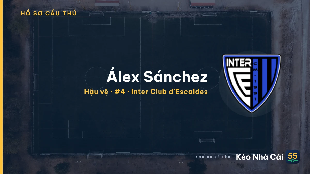 Álex Sánchez — Inter Club d'Escaldes