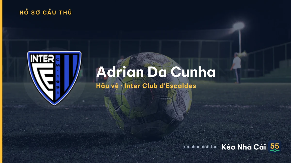 Adrian Da Cunha — Inter Club d'Escaldes