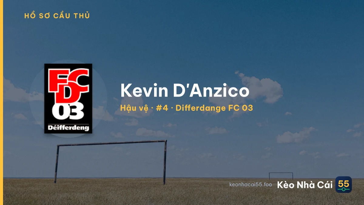 Kevin D'Anzico — Differdange FC 03