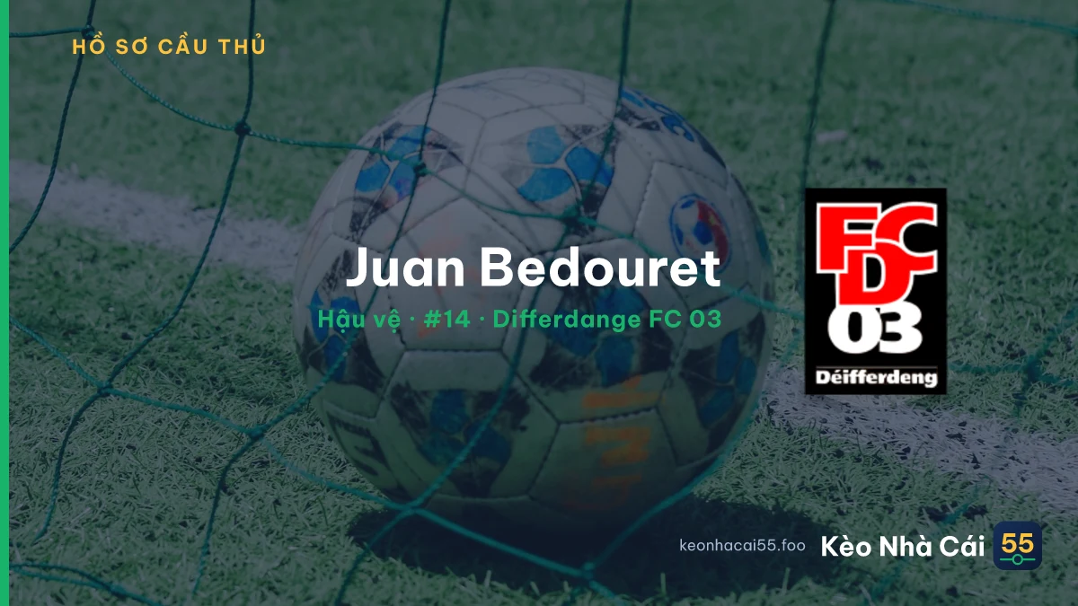 Juan Bedouret — Differdange FC 03