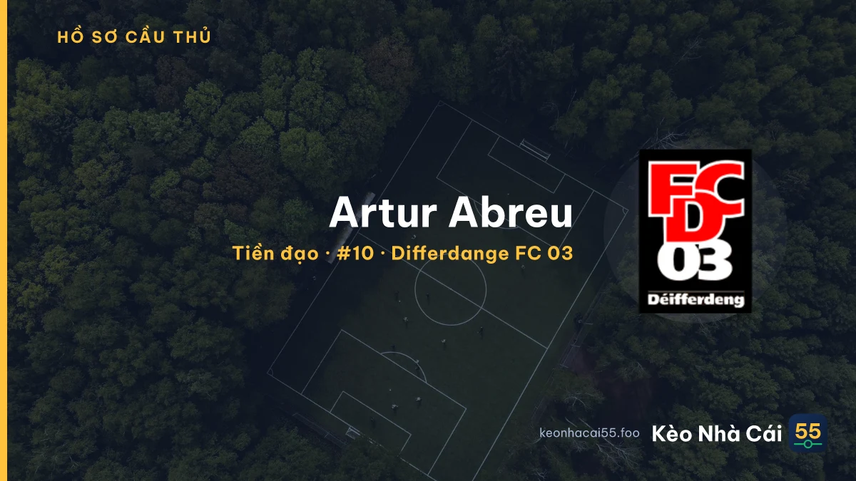 Artur Abreu — Differdange FC 03
