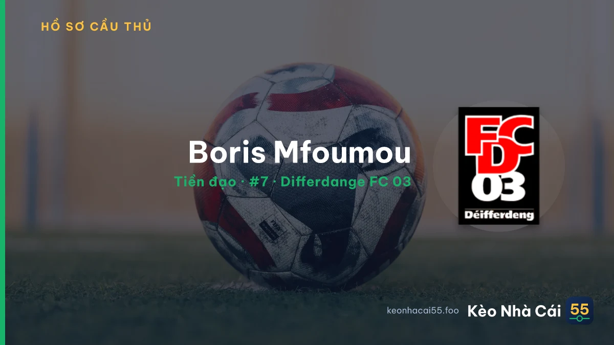 Boris Mfoumou — Differdange FC 03