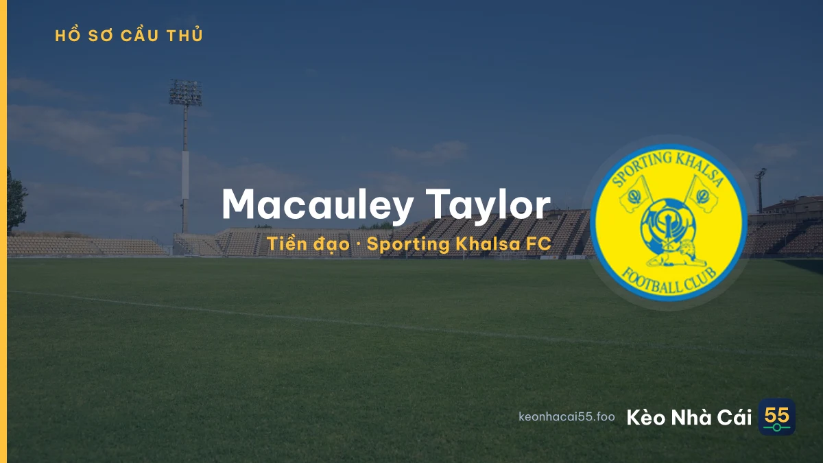 Macauley Taylor — Sporting Khalsa FC