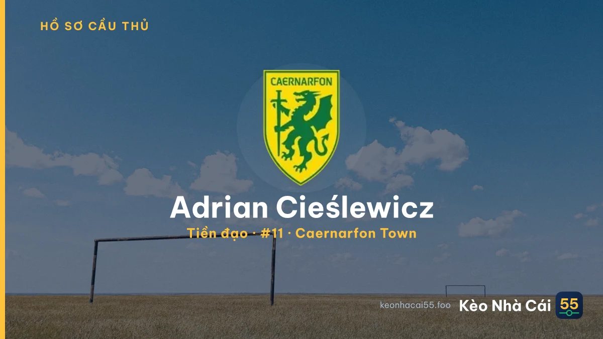 Adrian Cieślewicz — Caernarfon Town