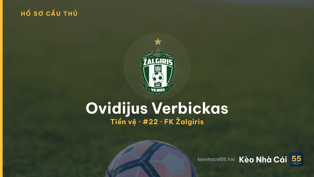 Ovidijus Verbickas — FK Žalgiris