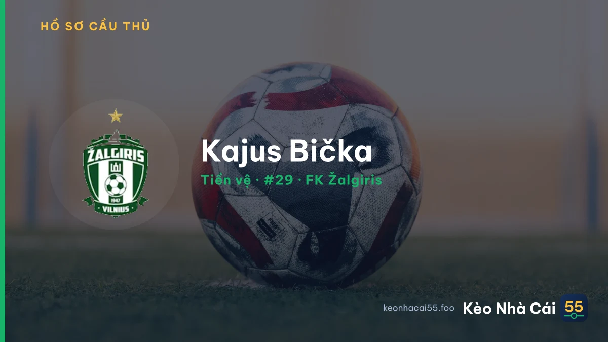 Kajus Bička — FK Žalgiris