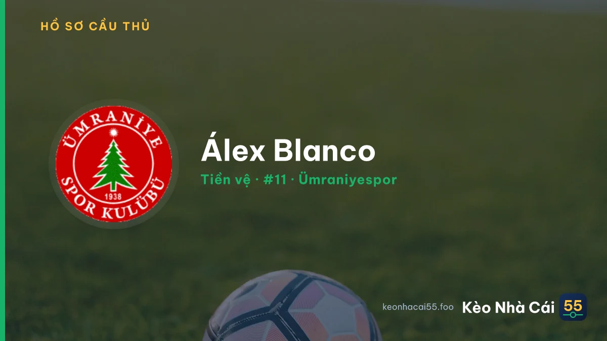 Álex Blanco — Ümraniyespor
