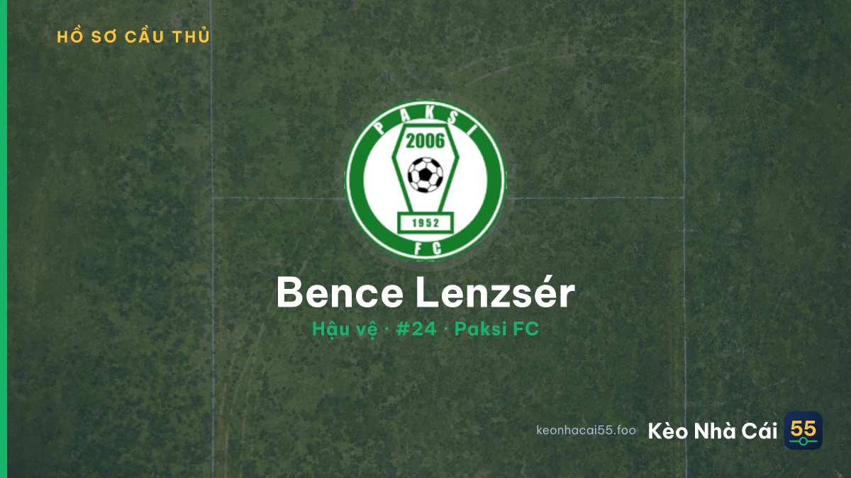 Bence Lenzsér — Paksi FC
