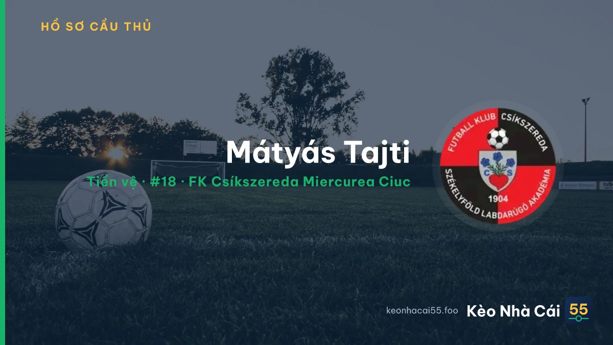 Mátyás Tajti — FK Csíkszereda Miercurea Ciuc