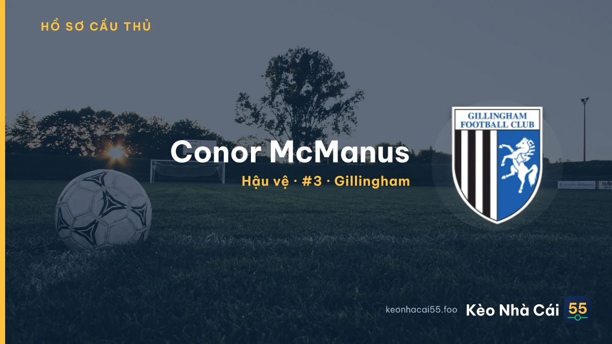 Conor McManus — Gillingham