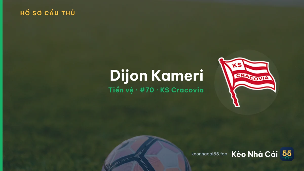 Dijon Kameri — KS Cracovia