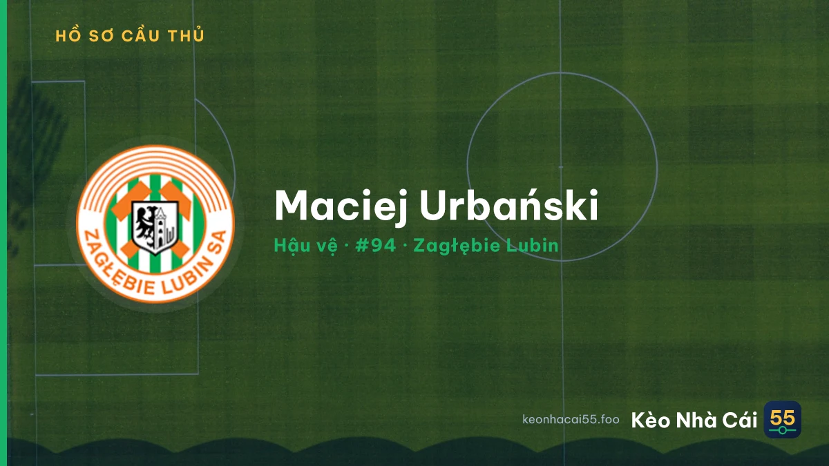 Maciej Urbański — Zagłębie Lubin