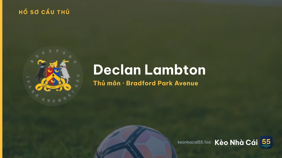Declan Lambton — Bradford Park Avenue