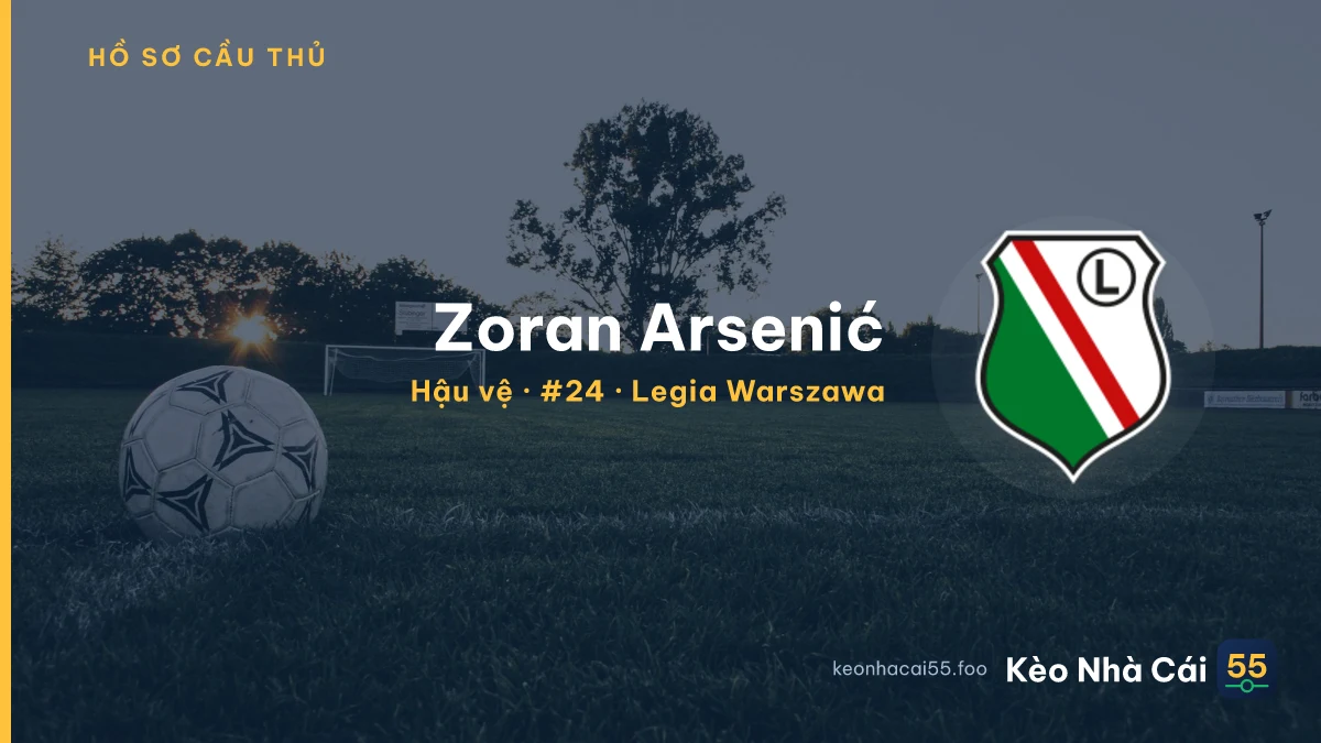 Zoran Arsenić — Legia Warszawa