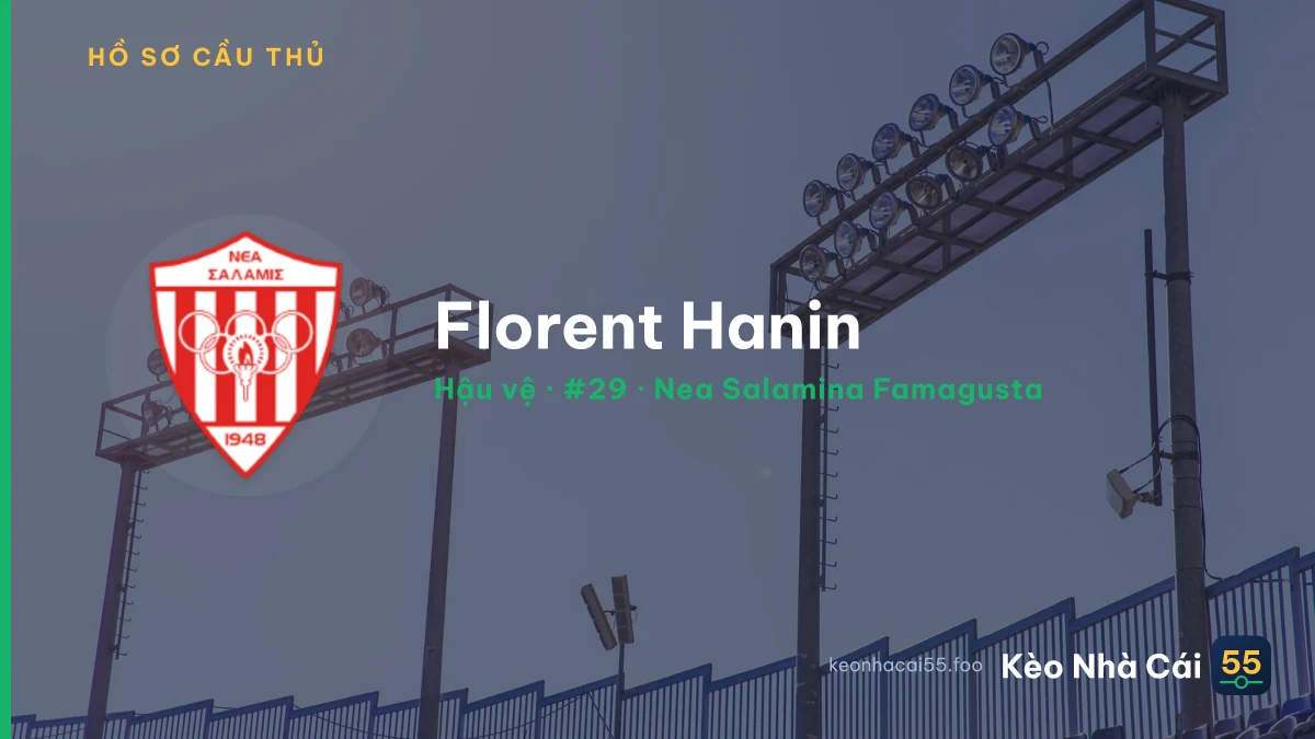Florent Hanin — Nea Salamina Famagusta