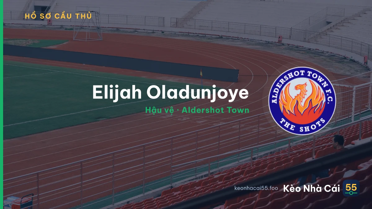 Elijah Oladunjoye — Aldershot Town