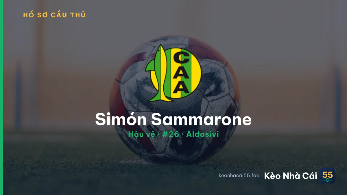 Simón Sammarone — Aldosivi