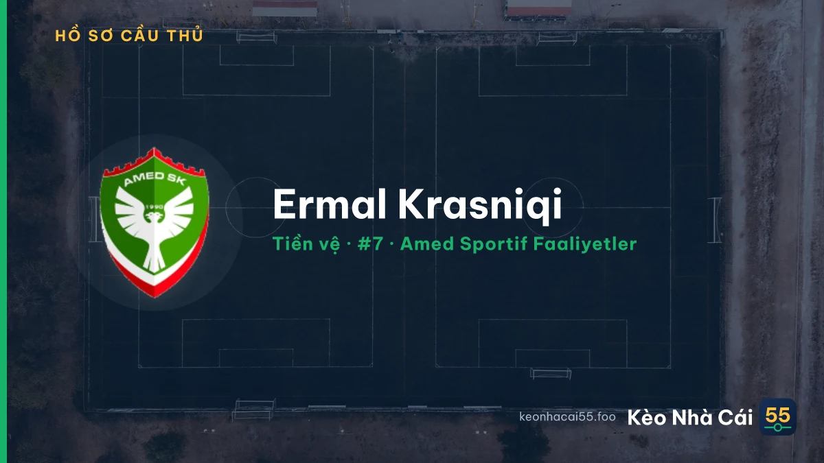 Ermal Krasniqi — Amed Sportif Faaliyetler