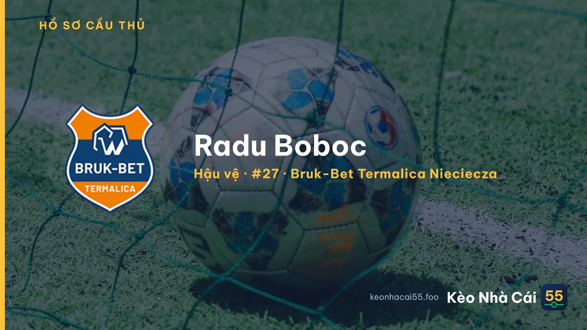 Radu Boboc — Bruk-Bet Termalica Nieciecza