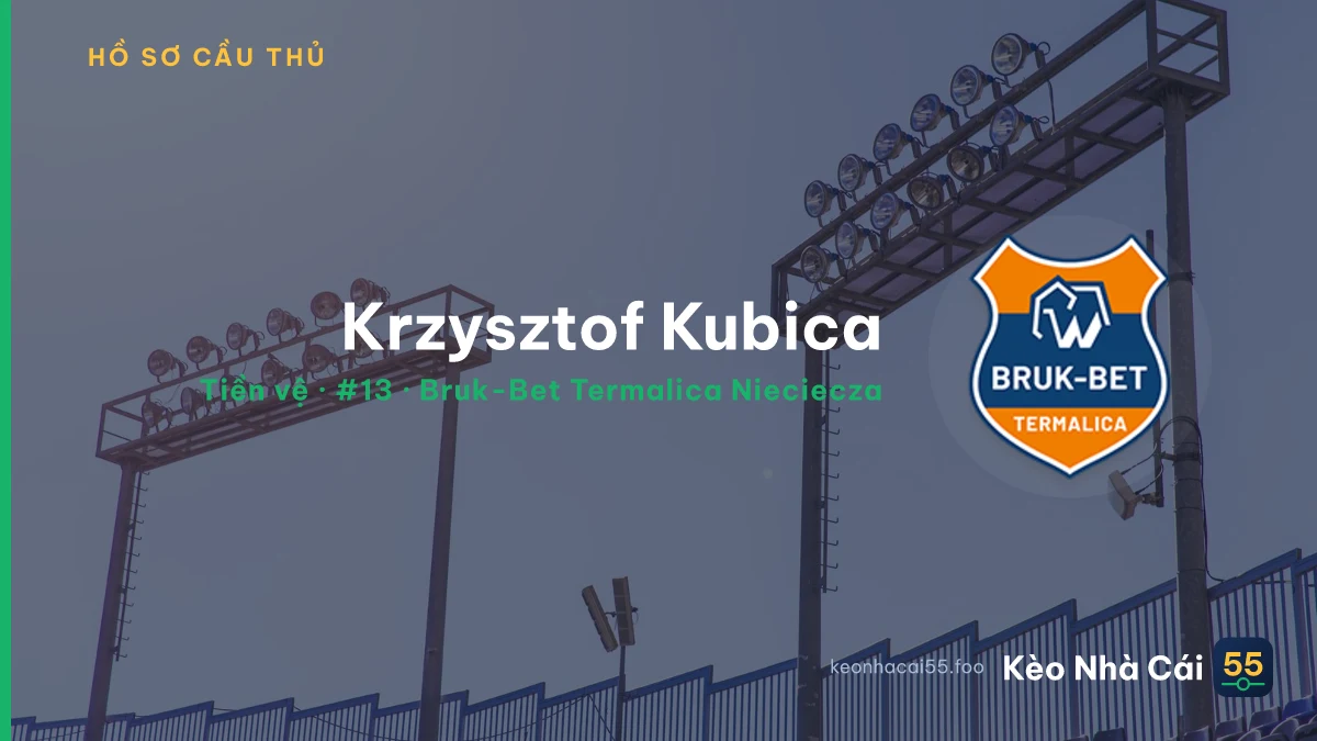 Krzysztof Kubica — Bruk-Bet Termalica Nieciecza