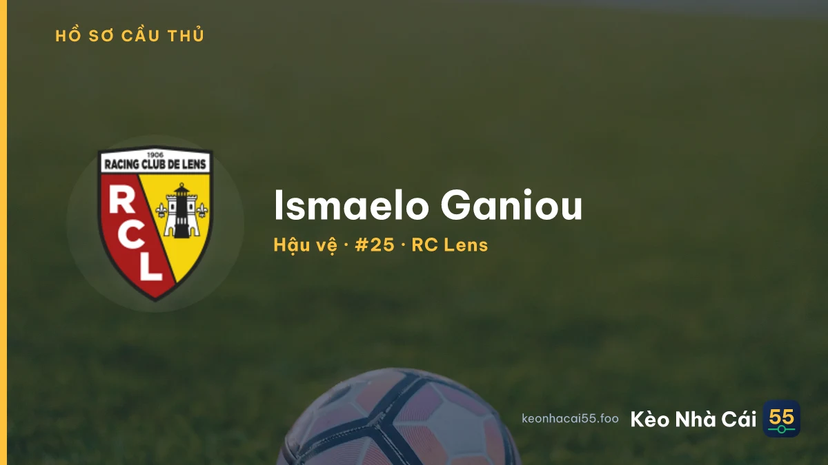 Ismaelo Ganiou — RC Lens