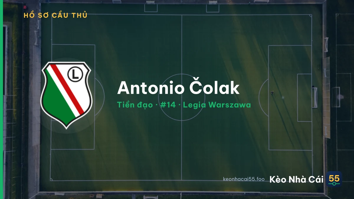 Antonio Čolak — Legia Warszawa