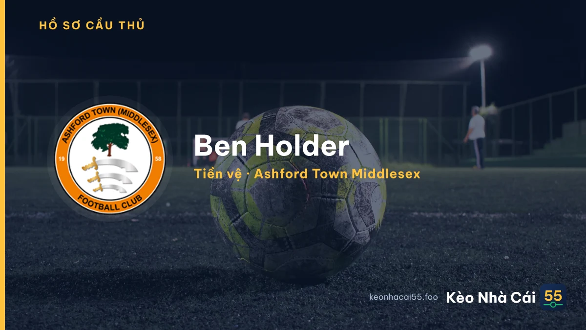 Ben Holder — Ashford Town Middlesex