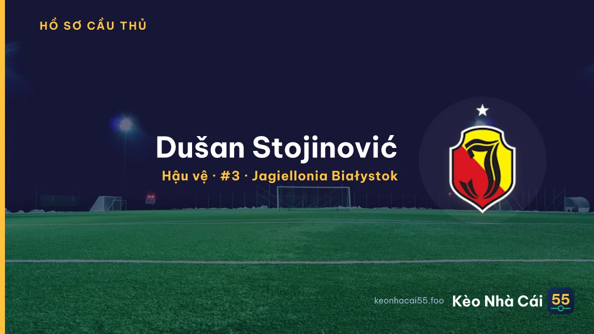 Dušan Stojinović — Jagiellonia Białystok