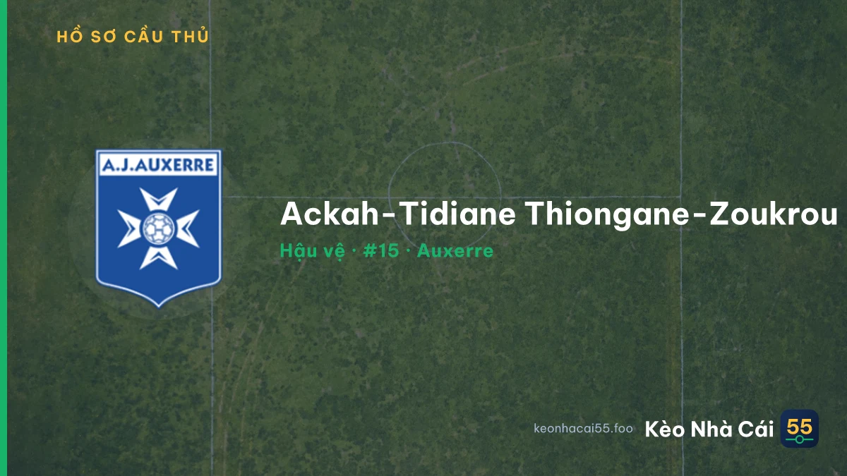 Ackah-Tidiane Thiongane-Zoukrou — Auxerre
