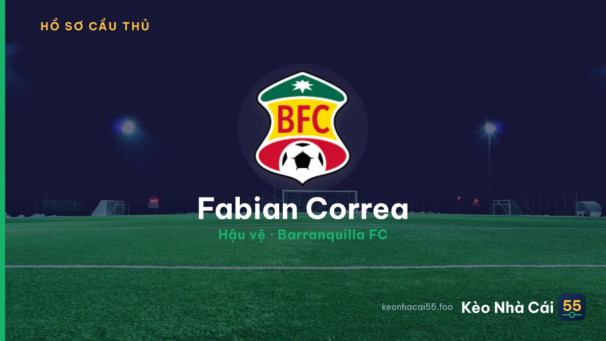 Fabian  Correa — Barranquilla FC