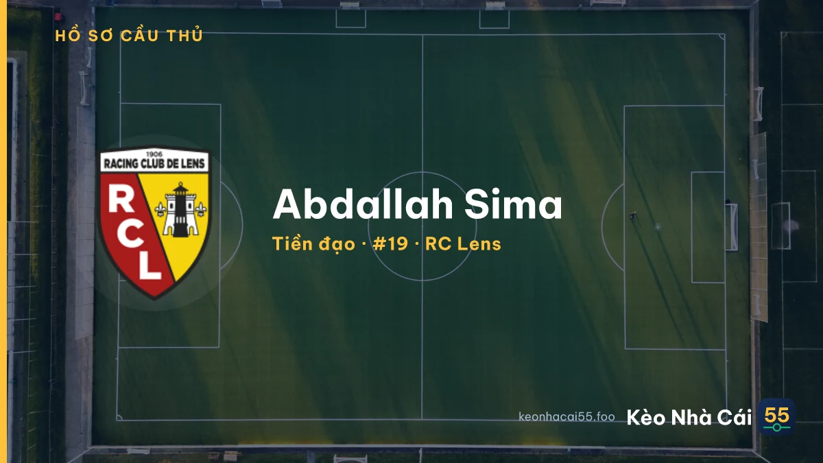 Abdallah Sima — RC Lens