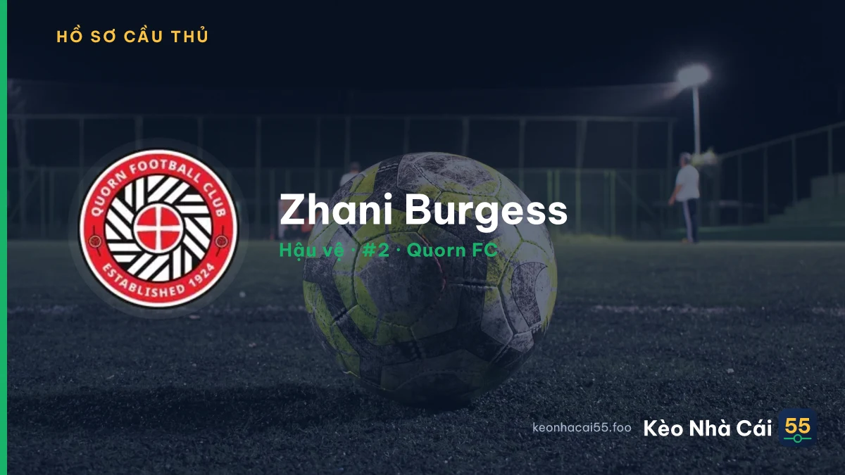 Zhani Burgess — Quorn FC