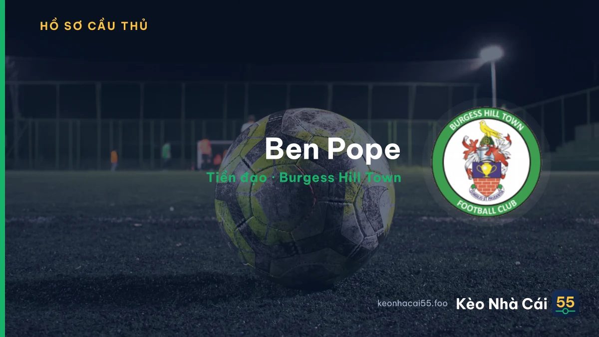 Ben Pope — Burgess Hill Town